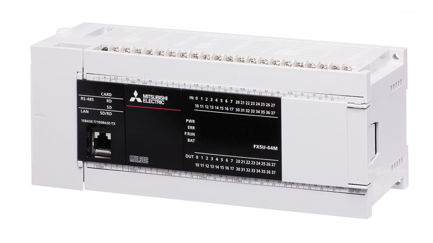 Sterownik PLC Mitsubishi Electric MELSEC iQ-F FX5U (FX5U-64M)