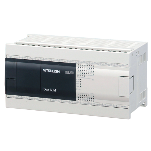 Sterownik PLC Mitsubishi Electric MELSEC FX3G (FX3G-60MR/DS) + Adapter rozszerzeń ADP (FX3G-CNV-ADP)