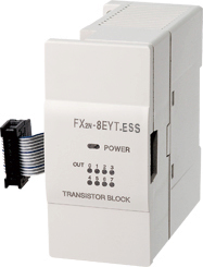 Moduł rozszerzeń 8 wyjść tranzystorowych Mitsubishi Electric MELSEC FX (FX2N-8EYT-ESS)